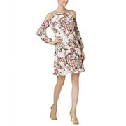 INC Off-The-Shoulder Sheath Dress Womens dress MSRP $117 White 2