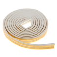 thumbnail image 2 of Joint en Caoutchouc pour Porte et Fenêtre, 5 m D - Autocollant Anti-collision Insonorisation Blanc 8 mm, 2 of 8