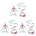 thumbnail image 1 of Methold 3 unids/set collar para mascotas correa de aleación de zinc Clip de impresión ajustable arnés para caminar lavable personalizado rosa M Type1 NO1 Methold CBP327553, 1 of 6