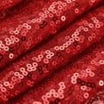 thumbnail image 3 of Red Table Runner 71" x 12", Long Shining Sequin Table Runner, 3 of 4