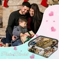 thumbnail image 3 of Custom Blanket with Photo Personalized Blankets and Throws Picture Blanket for Birthday Christmas Valentine Customized Gifts for Mom Dad Couple Girlfriend Boyfriend Wife Husband, 3 of 6