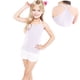 thumbnail image 2 of Penkiiy Girls Dance Tank Top Racerback Crop Tank Top Dance Top sin mangas para Ballet Gymnastics Dancewear 2 Años Blanco, 2 of 5