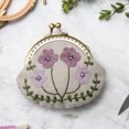 thumbnail image 4 of Shisuyan 1 Set Embroidery Coin Purse with Kiss Clasp Lock for Women in Multi Color for Gift Giving, 4 of 9