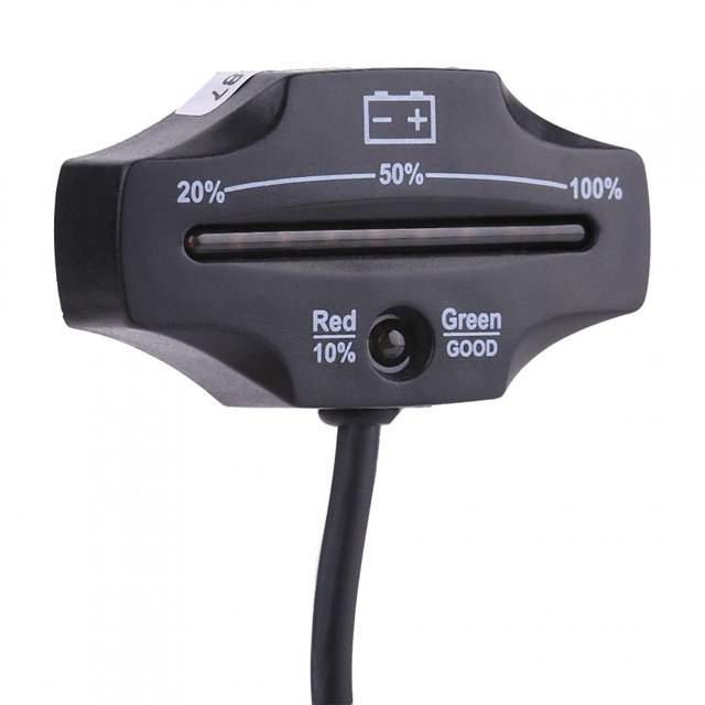 Indicador de batería BuyWeek 12 V 24 V LED