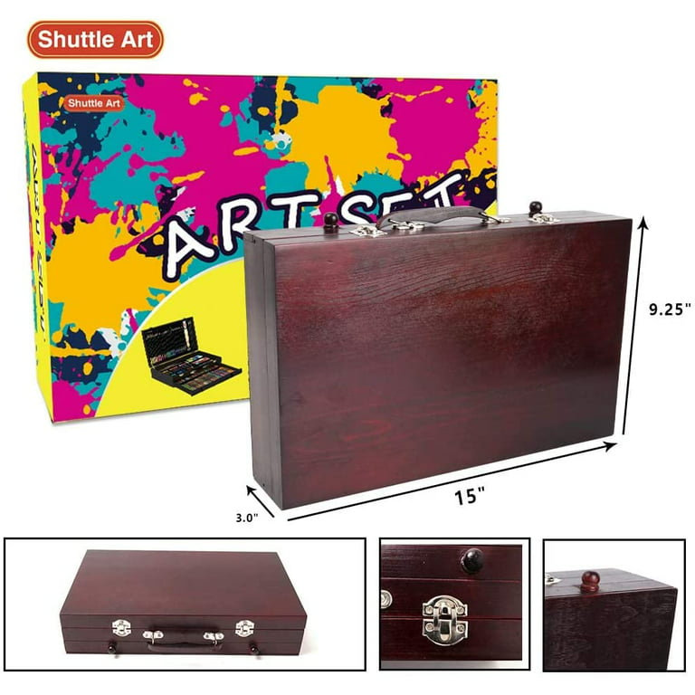  Shuttle Art Professional Drawing Kit, 123 Pieces of