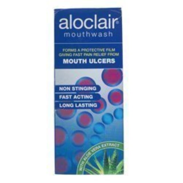 aloclair mouthwash for mouth ulcers 60ml [personal care] by aloclair