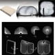 thumbnail image 4 of Lámpara de mesa LED plegable de madera, estilo libro, recargable por USB, decorativa, de ambiente y nocturna (blanco cálido), 4 of 5