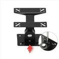 thumbnail image 4 of 2X Support Mural pour Écran LCD LED 15-27 Pouces Hauteur Réglable Moniteur Rétractable Support Mural pour Tv, 2 x Support Mural Universel Tv, Noir, 4 of 8
