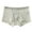 White, variant on zeranth Men Underpants Color Matching Soft Mid Waist Elastic Striped Anti-septic Moisture-wicking U Convex Pounch Quick Dry Men Boxers Underwear