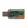 thumbnail image 2 of Computer Sound Card 5.1 Channel Audio Interface MS DirectX Support Plug And Play Wide File Format Compatibility, 2 of 10