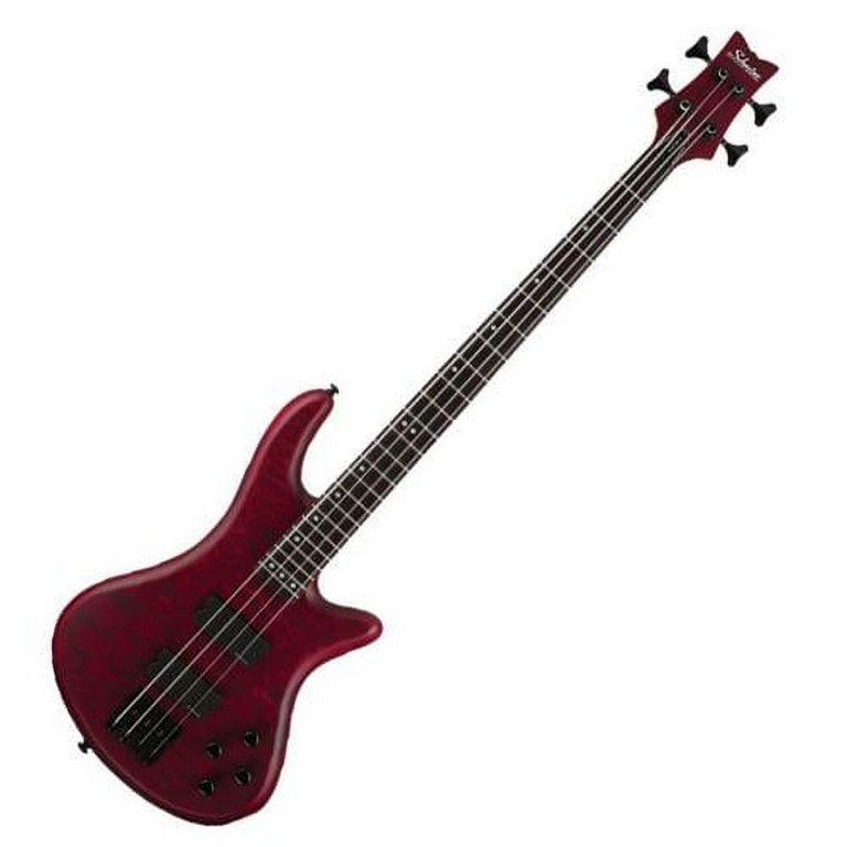 Schecter Stiletto Custom-4 Bass Guitar (Natural) - Walmart.com