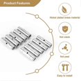 thumbnail image 5 of 10Pcs 3/8 inch Slip Lok Misting Nozzle Coupling Tees 10/24 UNC 1000 Quick Connect, 5 of 5
