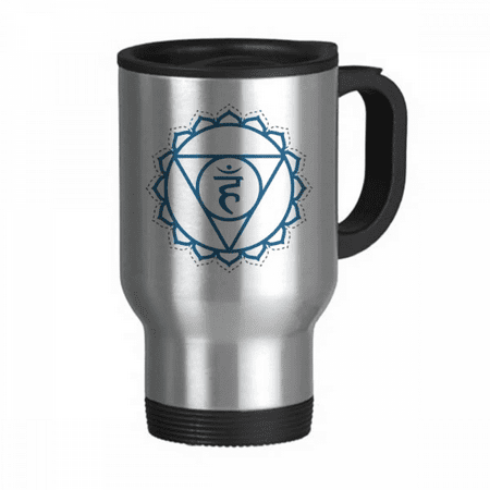 

DE Culture Letter Pattern Travel Mug Flip Lid Stainless Steel Cup Car Tumbler Thermos