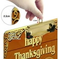 thumbnail image 4 of FMSHPON Thanksgiving Fruit BasketPumpkin Vegetables Sunflower Clipboard Hardboard Wood Nursing Clip Board and Pull for Standard A4 Letter 13x9 inches, 4 of 7