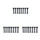thumbnail image 5 of Greeniant Paquete de 8 tornillos para monopatín, reparación Manual de Metal, tornillo extraíble para Longboard, accesorios de repuesto de Type4 NO4, 5 of 6