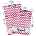 thumbnail image 2 of Printtoo Personalized Clipboard For Students Classroom School and Office Use Hardboard Letter Size w/ Low Profile Clip w/ Free Marker & Eraser,9x15 Inch, 2 of 8