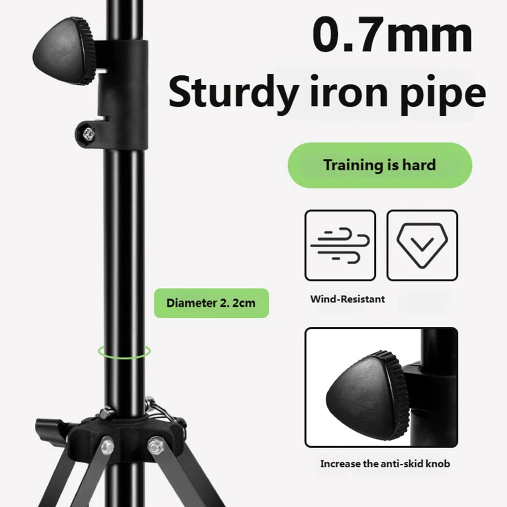 Stable Iron Baseball Softball Batting Stand with Quick Setups And Foldable Multipurpose Hitting Stand For Easy Storage