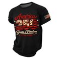 thumbnail image 2 of America 250 Shirt Women 250th Anniversary USA Shirt 250 Years of Freedom Patriotic Shirts Casual Short Sleeve Tee Tops, 2 of 4