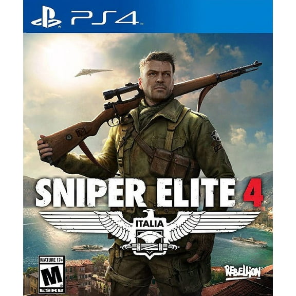 Restored Sniper Elite 4 (Sony Playstation 4, 2017) Shooter Game (Refurbished)