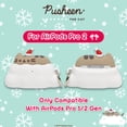 thumbnail image 2 of Funda iFace Pusheen AirPods Pro, funda navideña de silicona, 2 of 9