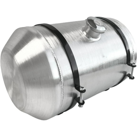 JSD 9 3/4 Gallon Universal Aluminum Gas Tank / Fuel Tank 12 x 20 Center Fill 3/8" NPT Outlet Auxiliary