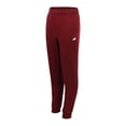 thumbnail image 1 of Pantalones deportivos New Balance de forro polar ligero para niños, color rojo mercurio, 1 of 7
