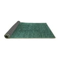 thumbnail image 2 of Ahgly Company Indoor Rectangle Oriental Turquoise Blue Industrial Area Rugs, 6' x 9', 2 of 4