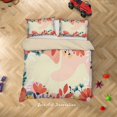 thumbnail image 1 of 3D Rojo Floral Funda de edredón Set Ropa de cama Set Funda de edredón Fundas de almohada Sf43, 1 of 3