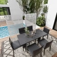 thumbnail image 4 of QinaQin 1PC Metal Privacy Screen Outdoor, Freestanding Divider, White Stripe, 4 of 8