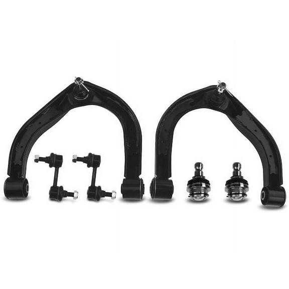 Front Control Arm Ball Joint Sway Bar Link Kit 6 - Compatible with 2004 - 2015 Nissan TITAN 5.6L V8 2005 2006 2007 2008 2009 2010 2011 2012 2013 2014