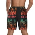thumbnail image 2 of Rocae Go Surfer for Men's Swim Trunks Quick Dry With Two Side Pockets and One Lined Patch Pocket3X-Large, 2 of 9