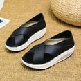 thumbnail image 3 of Verano Color sólido Suave antideslizante Mujer Cuña Columpio Zapato Mujer Zapato Flip Flop Wmkox8yii  shjk2031, 3 of 6