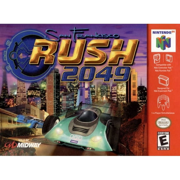 N64 Game US Version of San Francisco Rush 2049