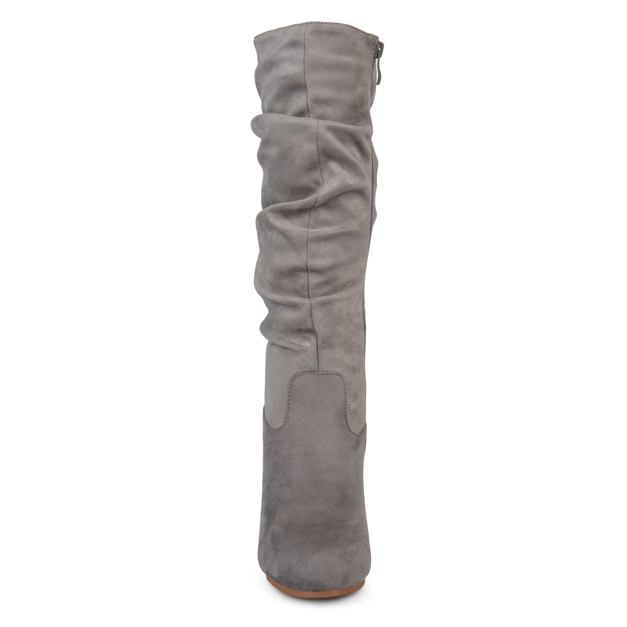 Journee Womens Haze Wedge Knee High Boots