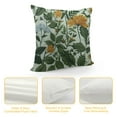 thumbnail image 4 of PRATYUS   Sage Green Leaves Pillow Covers  Spring Summer Floral Throw Pillow Covers Set of  Farmhouse Decor Colorful Wildflower Decorative Pillowcase for Garden Patio Outdoors White, 4 of 5
