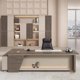 thumbnail image 2 of Computer Standing Office Desk Conference Study Executive Storage Monitor Office Desk Corner Scrivania Angolare Furniture HDH My Lux Decor Round, 2 of 13