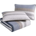 thumbnail image 6 of Nautica - King Quilt Set, Cotton Reversible Bedding with Matching Shams, Home Decor for All Seasons (Galewood Blue, King), 6 of 10