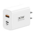 thumbnail image 1 of 30W Fast Charging Adapter Type C Phone Charger Compact Power Wall Plug for Mobile Devices, 1 of 6