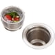 thumbnail image 1 of Colador de fregadero de cocina higiénico, tapón antiobstrucciones que mantiene un drenaje suave, diseño que no se deslustra para una elegancia atemporal, 1 of 8