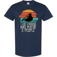 thumbnail image 3 of Inktastic I Like Kayaking and Maybe 3 People Funny Kayak Design T-Shirt, 3 of 5