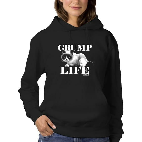 Grump Life Hoodie Women -T-Line Designs, Female Large