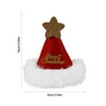 thumbnail image 3 of Konghyp Pet Christmas Hat, Cute Santa Hat for Dogs, Warm & Comfortable Holiday Outfit, Ideal for Pets, Fashionable Accessory for Winter Celebrations, 3 of 6