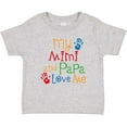 thumbnail image 3 of Inktastic Mimi and Papa Love Me Boys or Girls Baby T-Shirt, 3 of 5