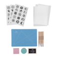 thumbnail image 2 of AMLESO Rubber Stamp Carving Kit (Carving Blocks, Carving Chisels, Ink Pad, Template,, 2 of 8