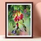 thumbnail image 3 of (30X40) DW-248 diamante completo pájaro sosteniendo flor animal serie cuadrado diamante resina diamante pintura DW06368 Tmvgtek Oficina Multiescena Multifunción, 3 of 9