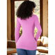 thumbnail image 3 of Suéter para Mujer de Manga Larga con Cuello en V Unitalla Sweater Dama de Punto Abrigo Sueteres Sueter Casual Formal Elegante Jersey, 3 of 5