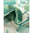 thumbnail image 6 of Unique Loom Outdoor Botanical Collection Area Rug - Beryl (6' 1" x 9' Rectangle Blue Green/Light Blue), 6 of 7