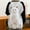 White (ribbon-style), variant on New Ragdoll Cat Plush Backpack, Realistic Meowing Cat Backpack