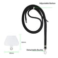 thumbnail image 5 of Cell Phone Lanyard, Adjustable Nylon Neck Phone Strap Detachable Phone Tether Safety Strap Durable Patches for iPhone/Samsung/Google/Oneplus/All Smartphone, 5 of 5