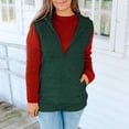thumbnail image 1 of Puntoco Chaqueta Sin Mangas Con Estampado De Cuadros De Invierno Para Mujer, Cárdigan Con Parte Delantera Abierta, Abrigo De Peluche, 1 of 9